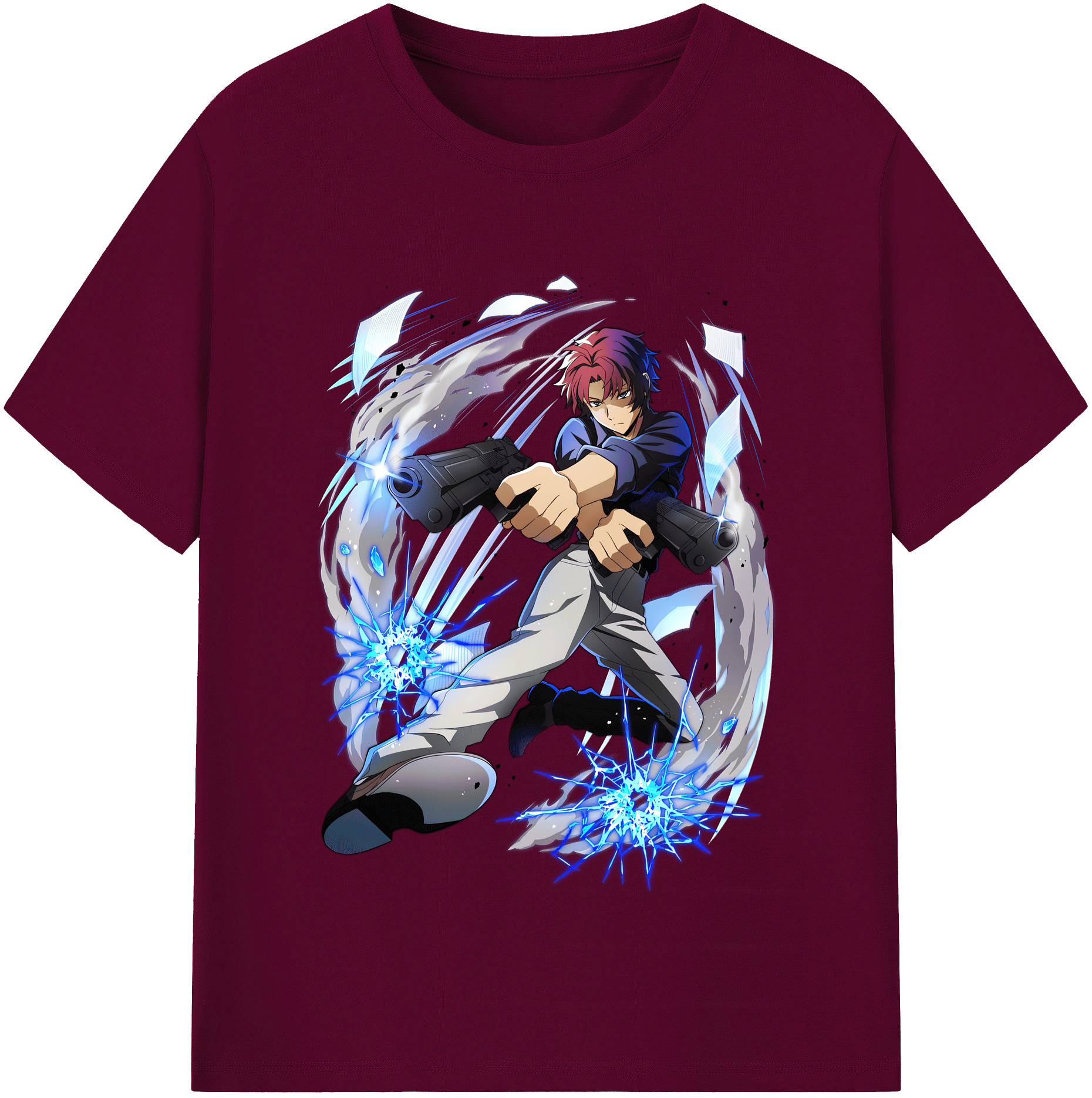 （画像用） 文豪ストレイドッグス Bungo Stray Dogs レディースカジュアルプリントTシャツ（綿100％）